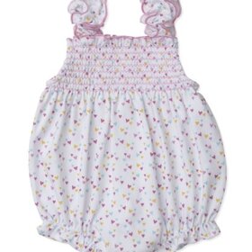 Kissy Kissy Hearts Smocked Bubble