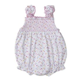 Kissy Kissy Hearts Smocked Bubble