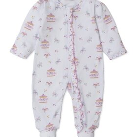 Kissy Kissy footie w/ zip prt