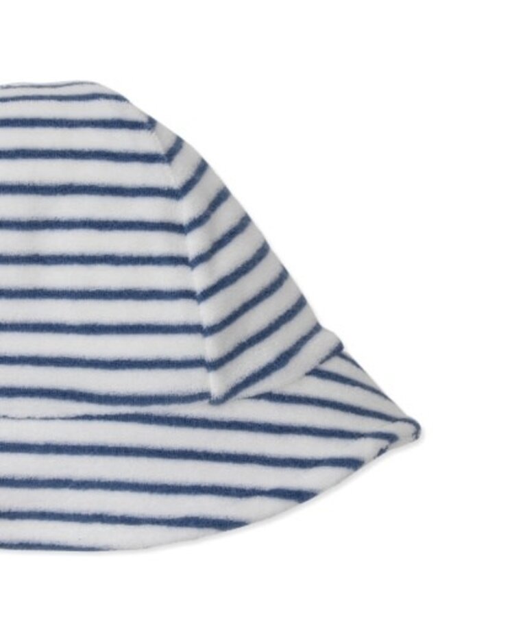 Kissy Kissy Blue Stripe Terry Sunhat