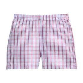 Little English Patriotic Plaid Basic Short