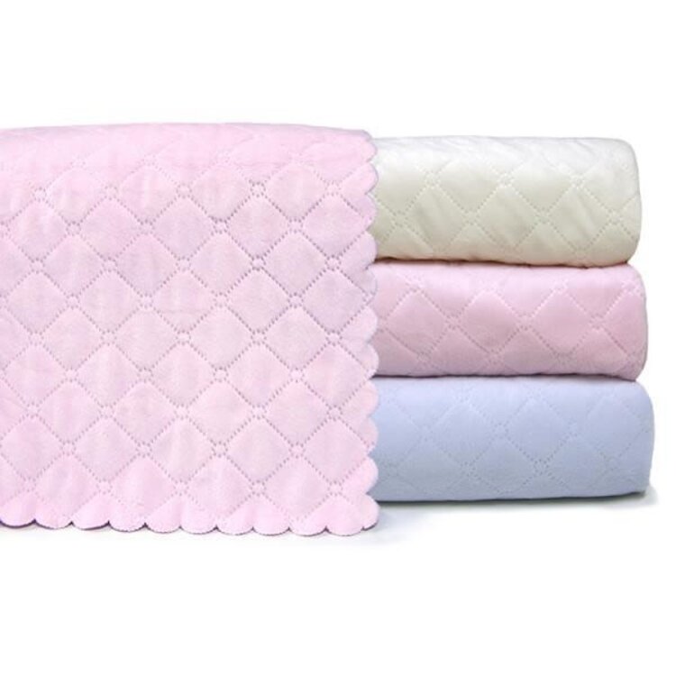 A Soft Idea Nana's Quilted Plush Baby Blanket