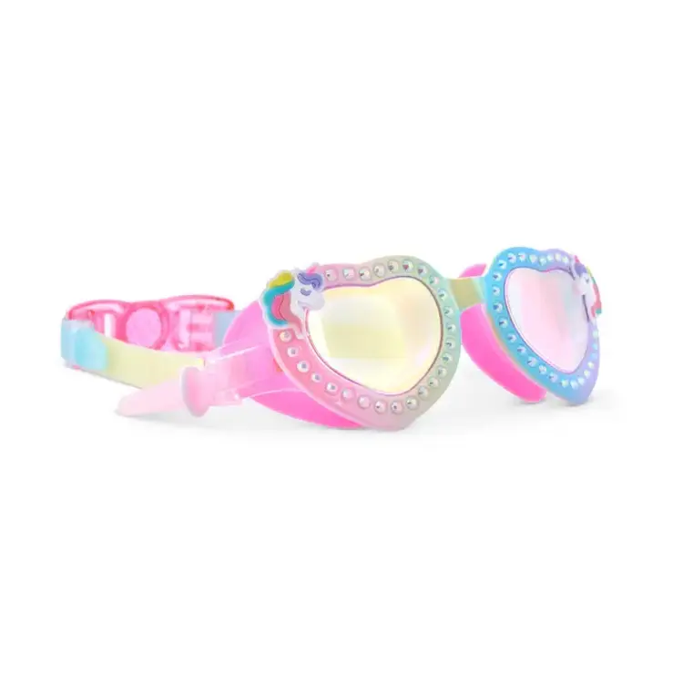 Bling 2 O Colorburst Rainbow Unicorn Heart Goggles