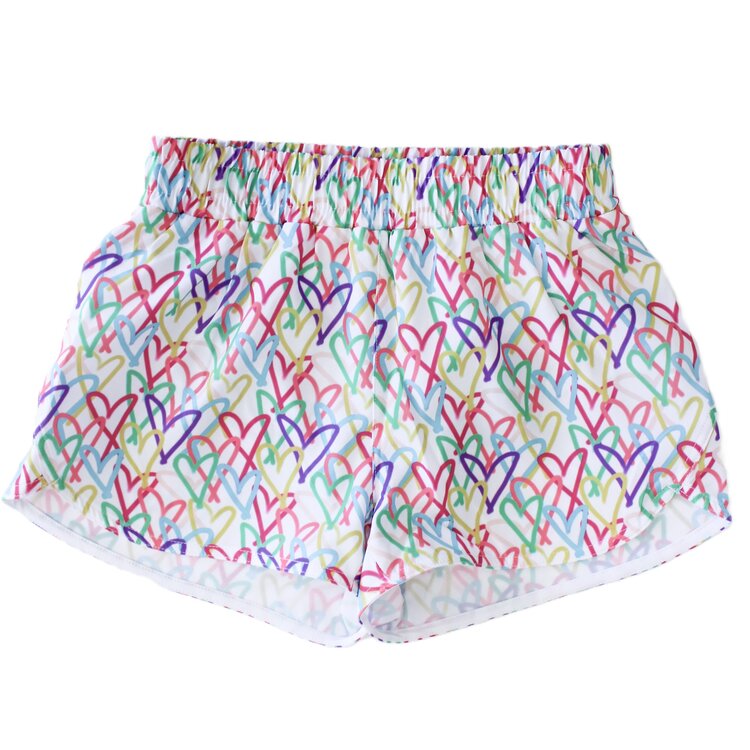 Honesty Multi Heart Shorts