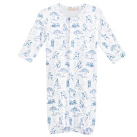 Baby Club Chic Blue Barking Bliss Converter Gown
