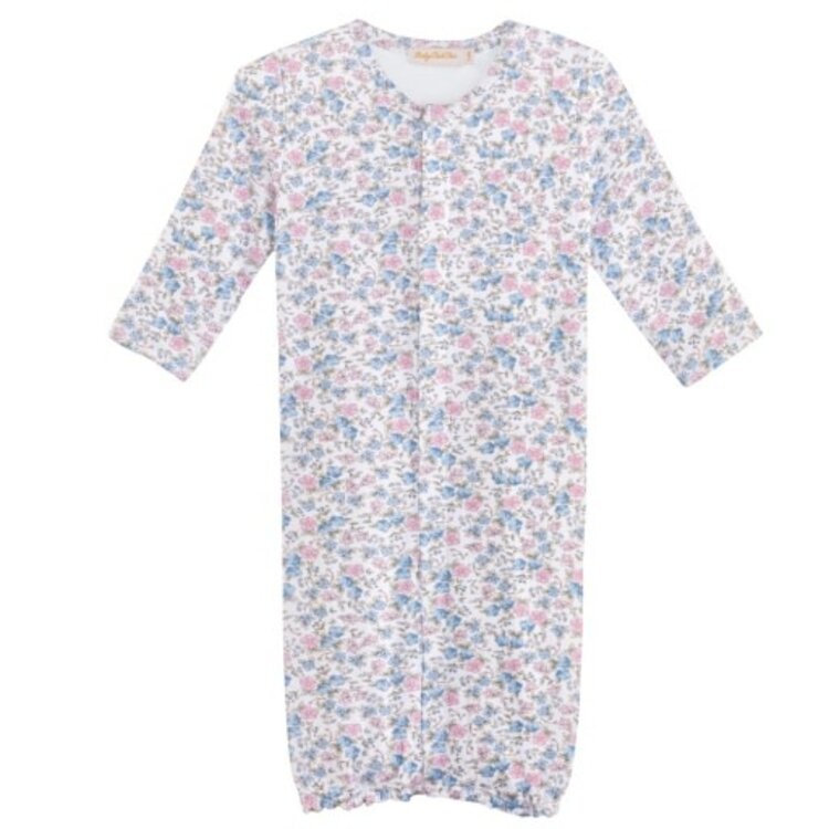 Baby Club Chic Tiny Soft Floral Converter Gown