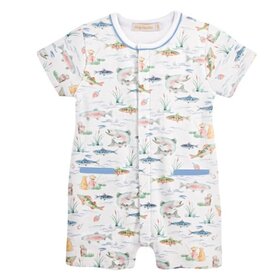 Baby Club Chic Gone Fishing Romper