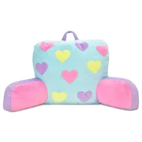 Iscream Hearts Color Block Lounge Pillow