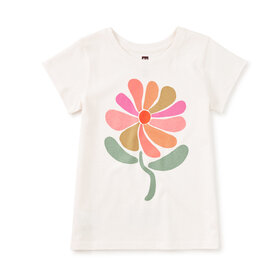 Tea Collection Groovy Flower Graphic Tee