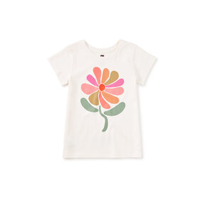 Tea Collection Groovy Flower Graphic Tee
