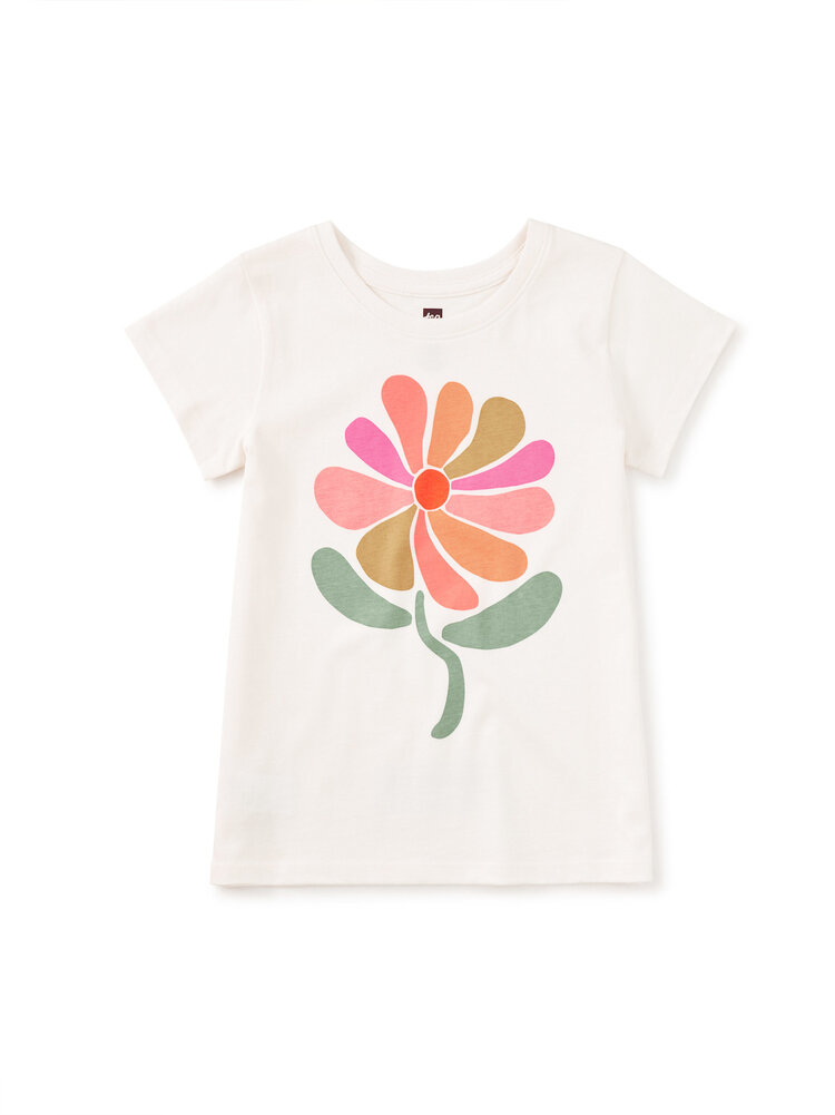 Tea Collection Groovy Flower Graphic Tee