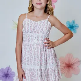 Design History Pleated Floral Sundress