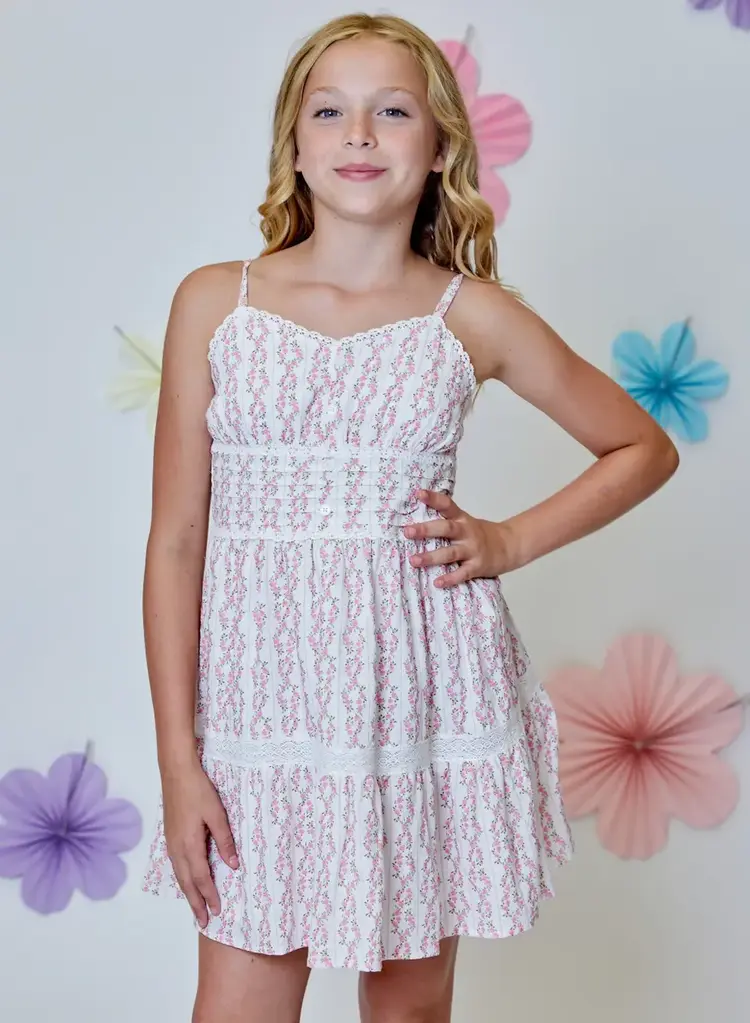 Design History Pleated Floral Sundress