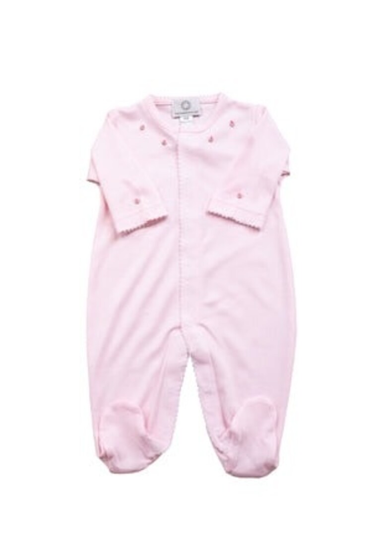 Proper Peony Pink Pima Footie