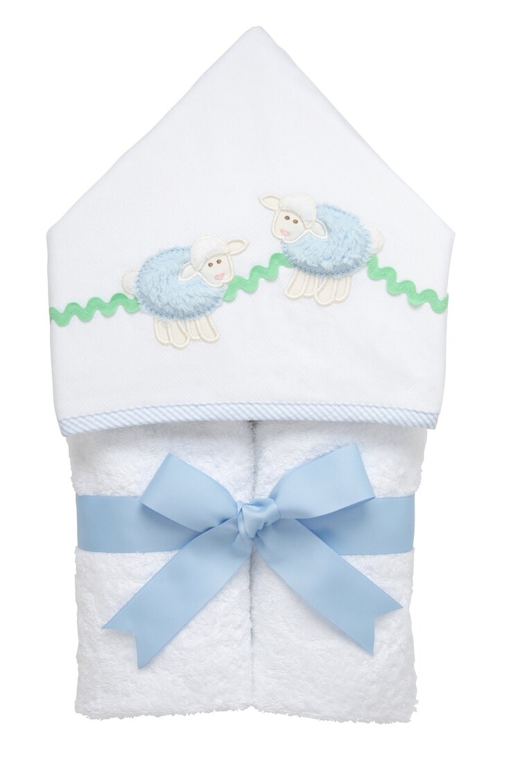 3 Marthas 3 Martha's Hooded Towel - Lamb