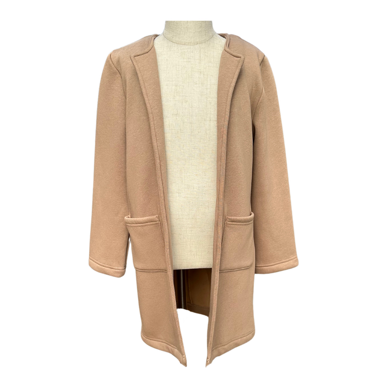 Pleat Coffee Hadley Cardigan