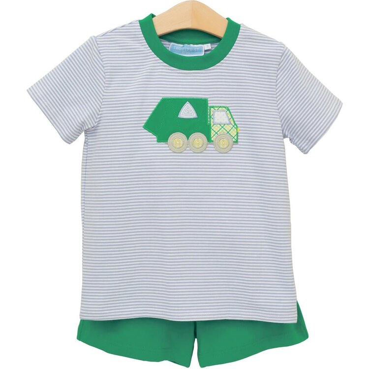 Trotter Street Kids Clean Up Crew Short Set