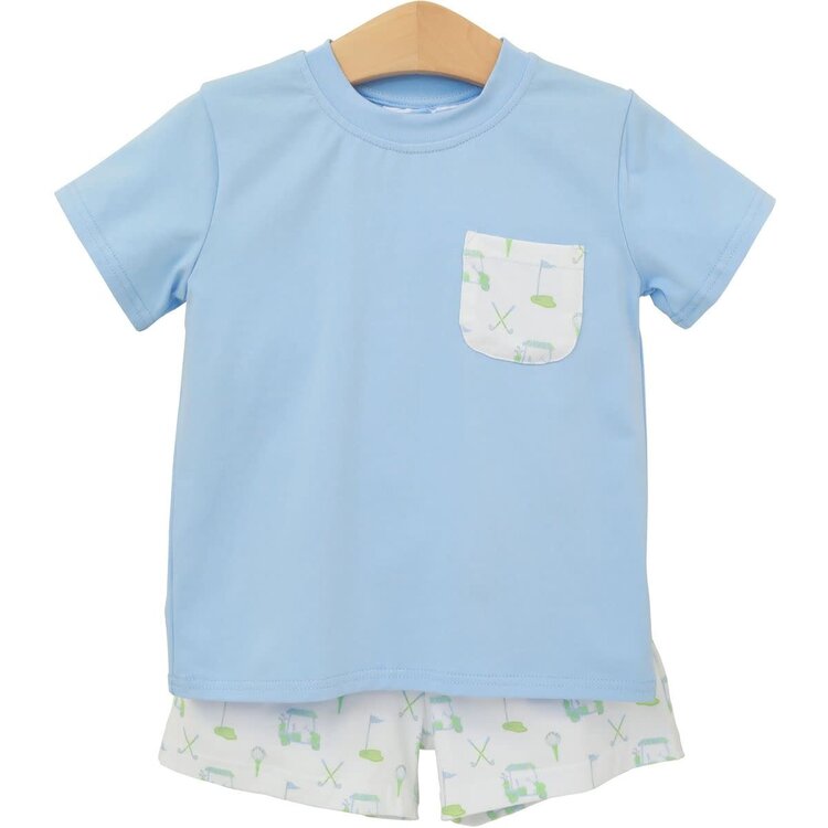 Trotter Street Kids Caddy Club Short Set