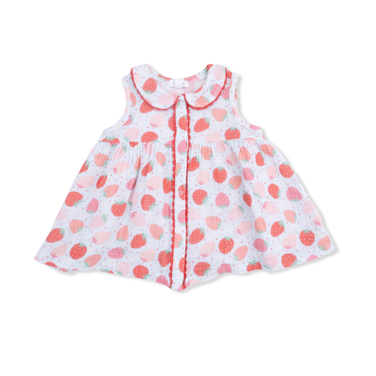 Angel Dear Strawberry Bliss Jill Dress