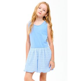 Good Girl Blue Sleeveless Bubble Dress