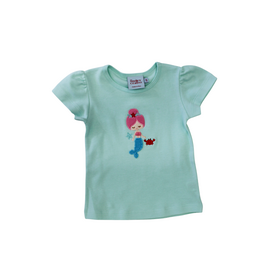 The Smiley Crab Mint Mermaid Shirt