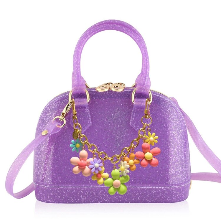 Carrying Kind Cate Purple Sparkle w/Charm S26 Purse