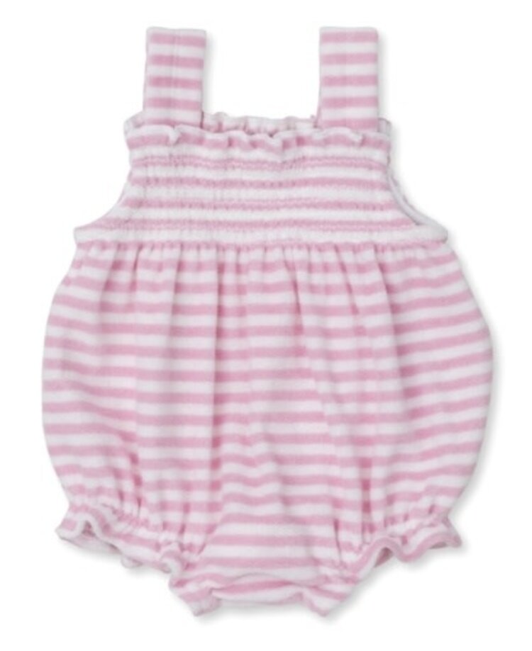 Kissy Kissy Pink Stipe Cabana Terry Bubble