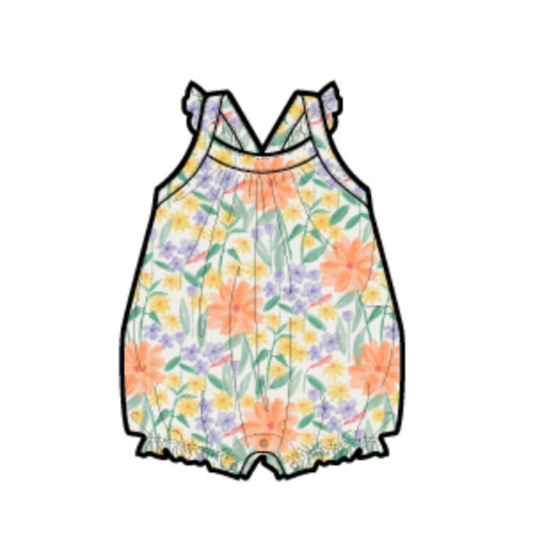 Tea Collection Cross-Back Baby Romper