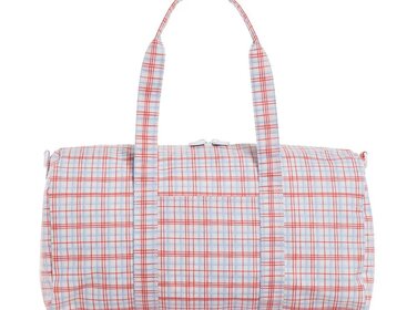 TRVL Design Weekender Duffel Bag-Plaid-