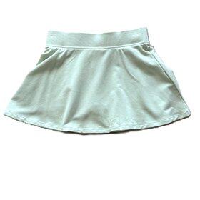 Tenly Mint French Terry Flounce Skort