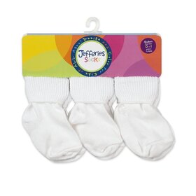 Jefferies Socks White 6 Pack