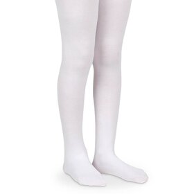 Jefferies Socks White Pima Ctn Tights