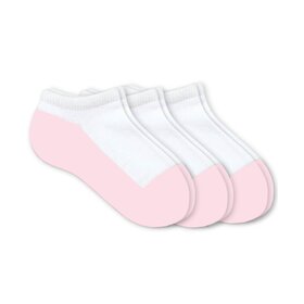 Jefferies Socks White/Pink Sport 3-Pack
