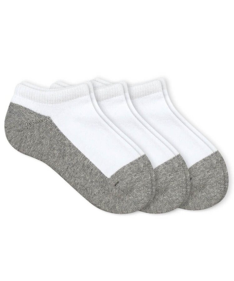 Jefferies Socks White/Grey Sport 3-Pack
