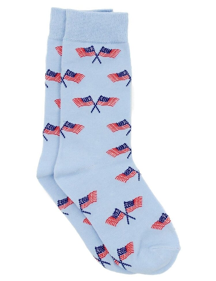 Properly Tied Freedom Flag LD Socks