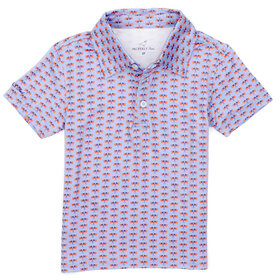 Properly Tied Freedom Flag Inlet Polo