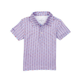 Properly Tied Freedom Flag Inlet Polo