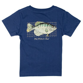 Properly Tied River Blue Crappie SS Shirt