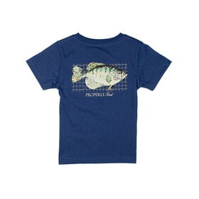 Properly Tied River Blue Crappie SS Shirt