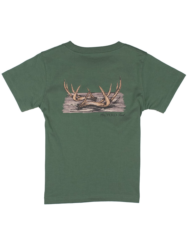 Properly Tied Fern Green Shed SS Shirt