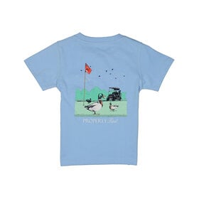 Properly Tied Blue Fowl Play SS Shirt