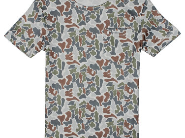 Properly Tied Terra Camo SS Ravine Pocket Tee