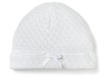 Paty White Sailor Cap w/ Bow