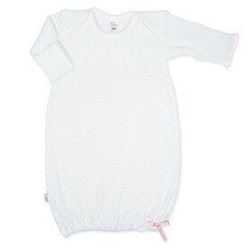 Paty White/Pink Day Gown