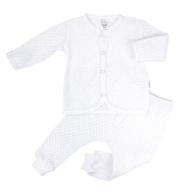 Paty Blue Trim Snap Top Set