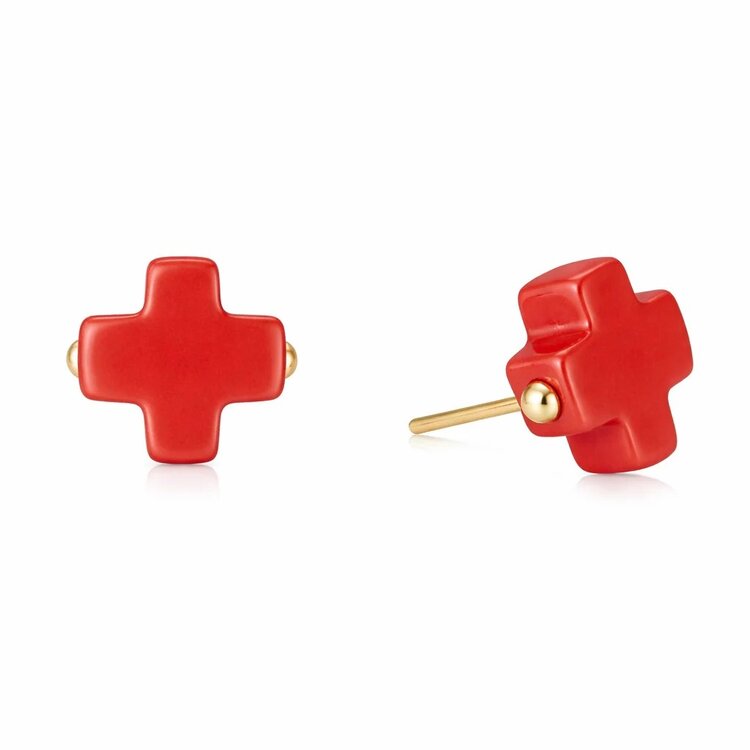 ENewton Signature Cross Stud