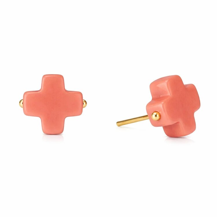 ENewton Signature Cross Stud