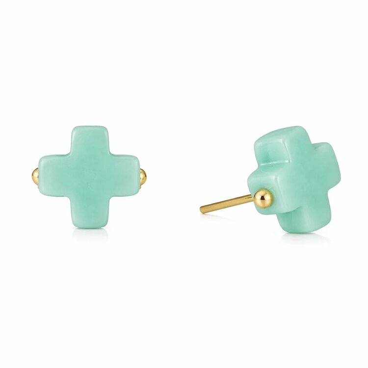 ENewton Signature Cross Stud