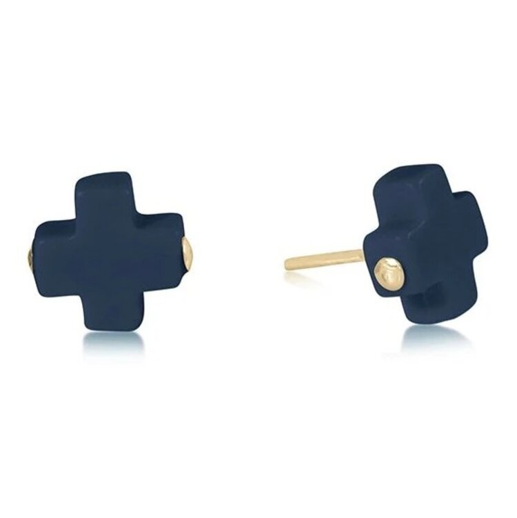 ENewton Signature Cross Stud