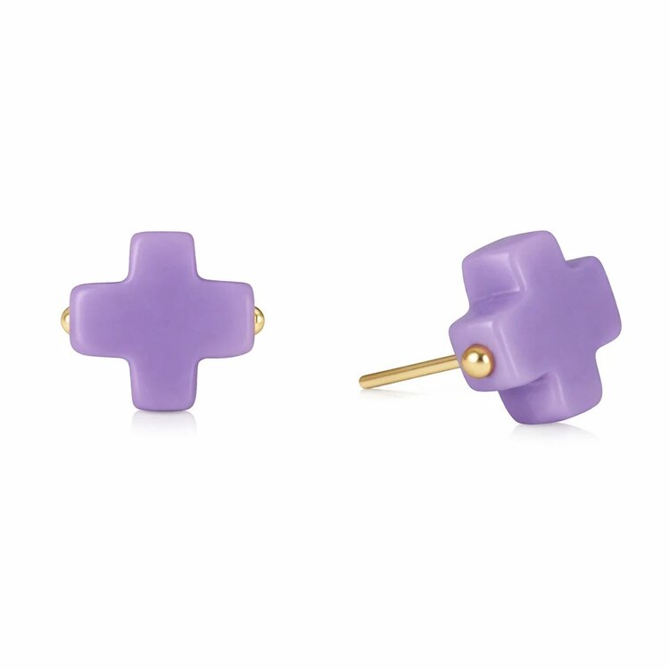 ENewton Signature Cross Stud